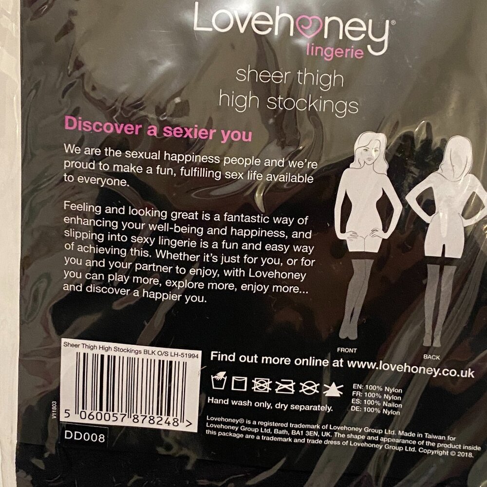 Black NEW Sheer Stockings